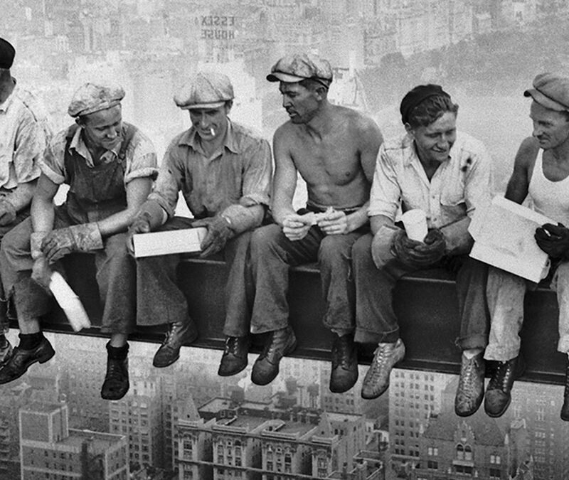 Lunch at top Skyscraper